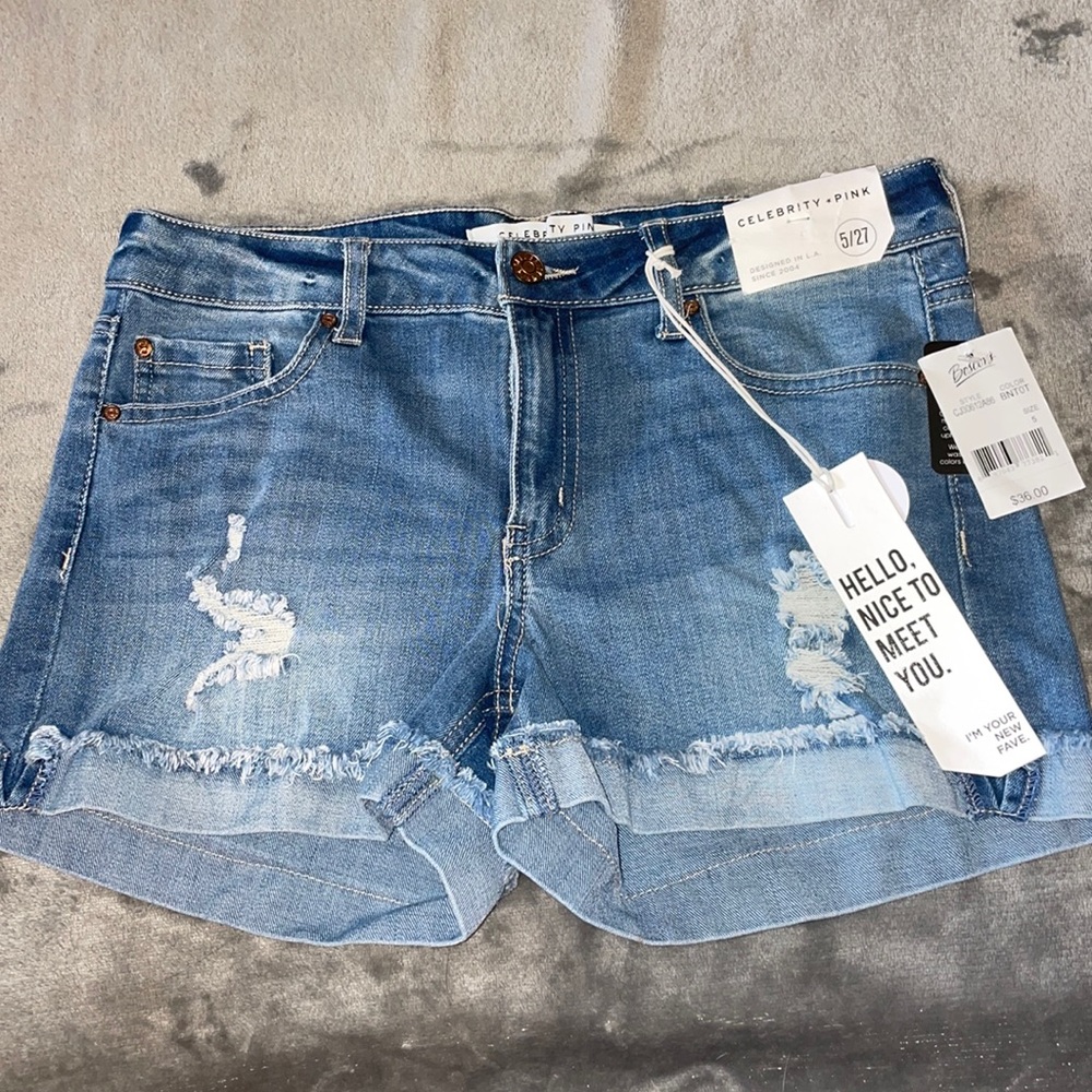 Celebrity Pink jean shorts